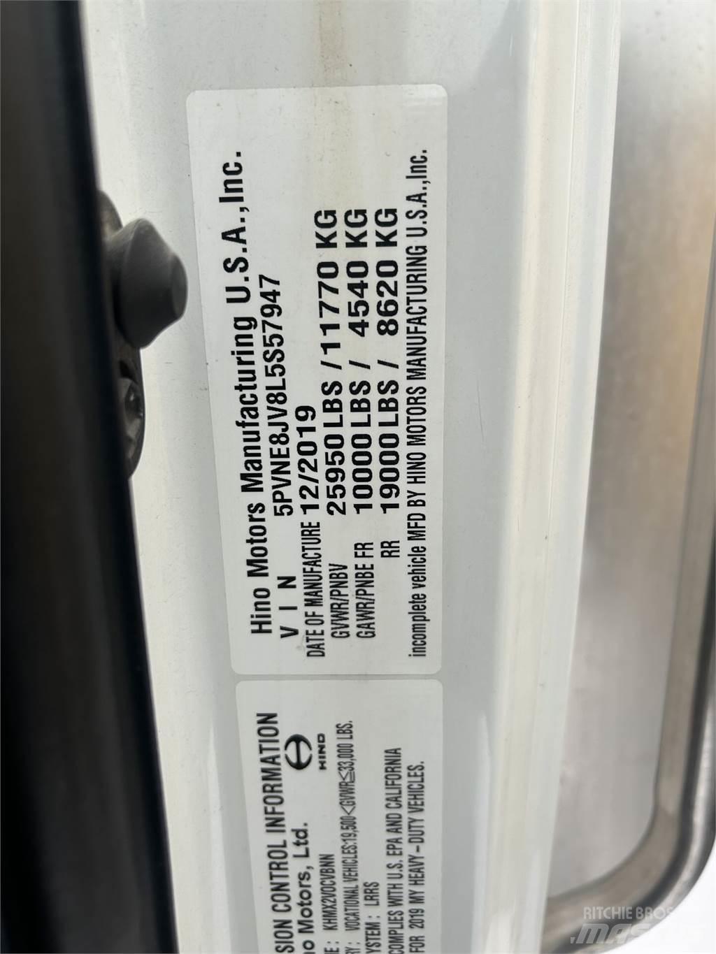 Hino 268 Φορτηγά Κόφα