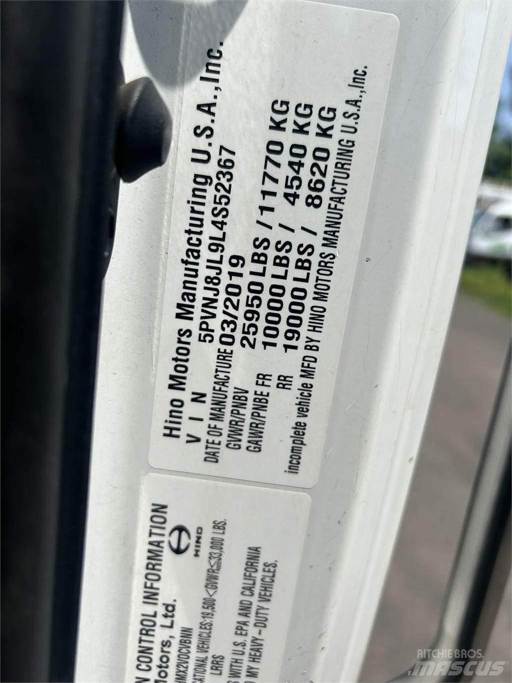Hino 268A Φορτηγά Σασί