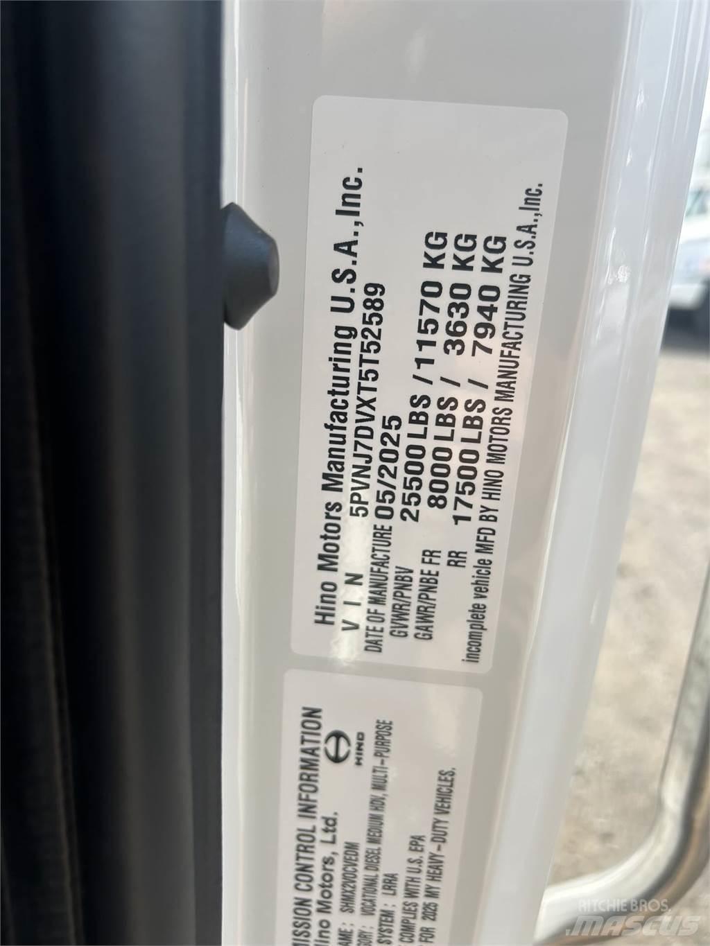 Hino L6 Φορτηγά Σασί
