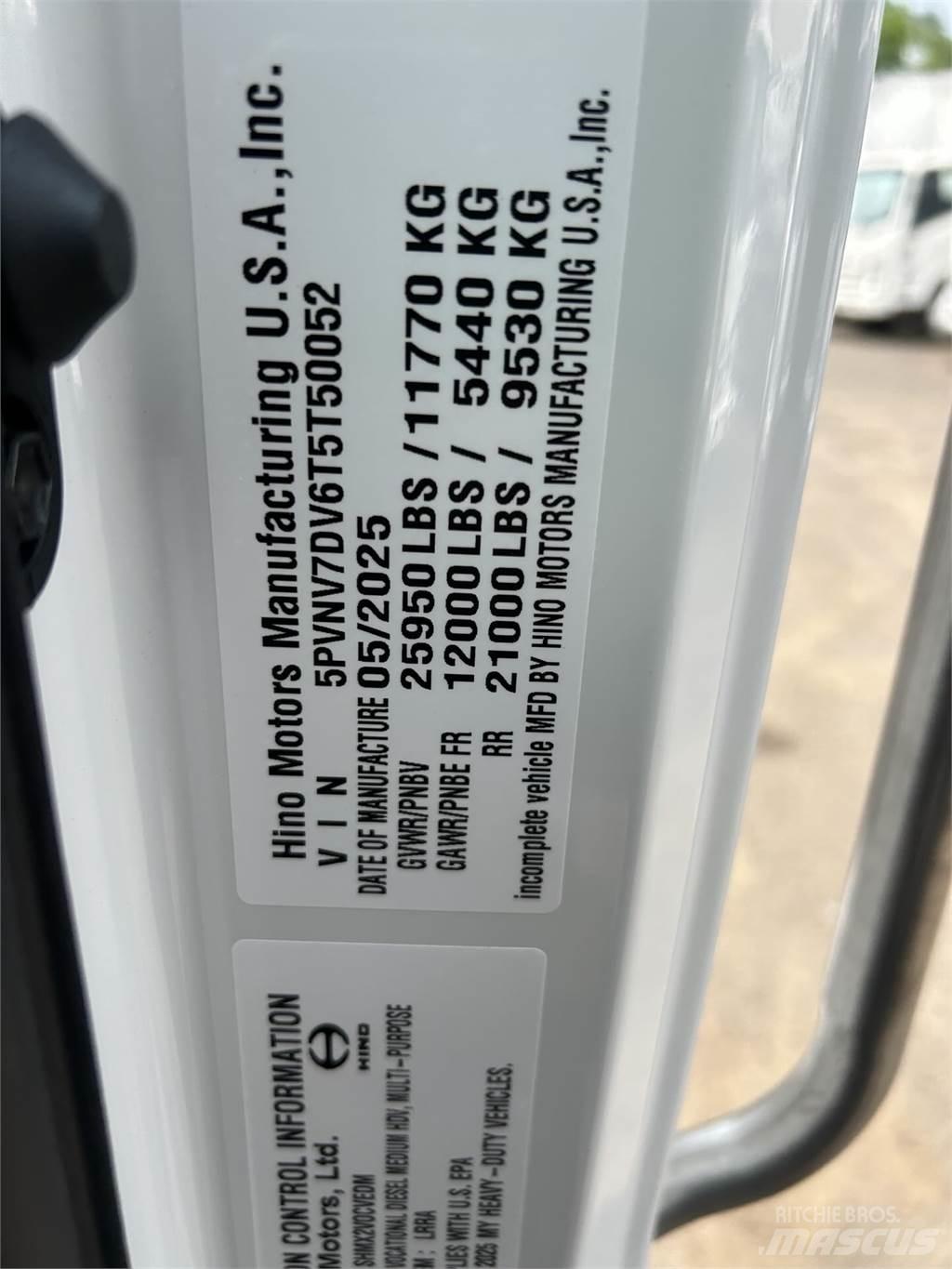 Hino L7 Φορτηγά Σασί