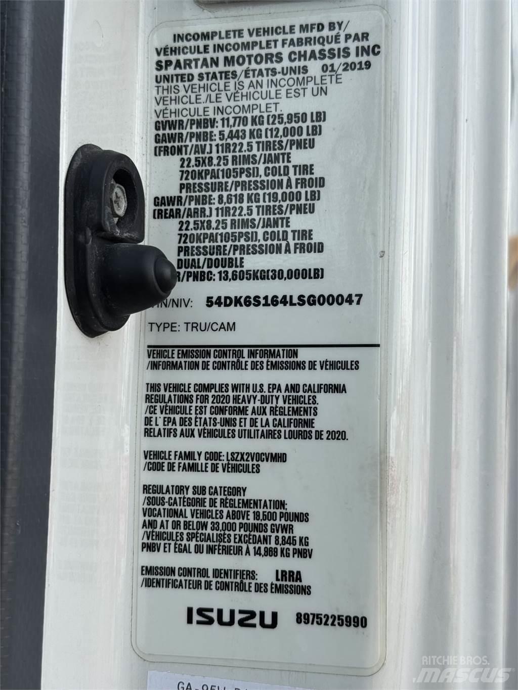Isuzu FTR Φορτηγά Κόφα