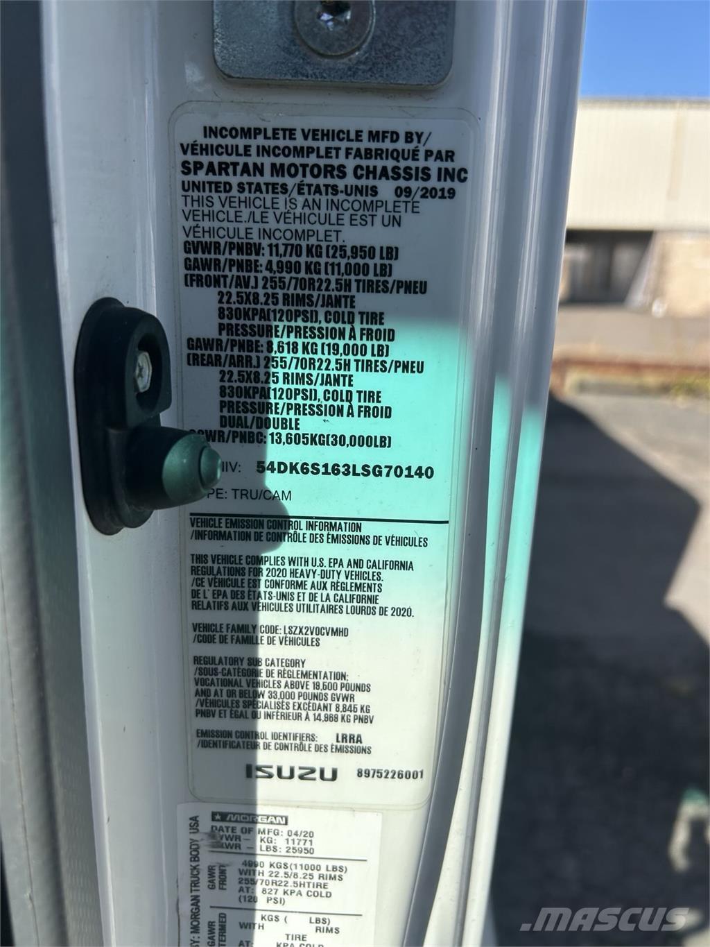 Isuzu FTR Φορτηγά Κόφα