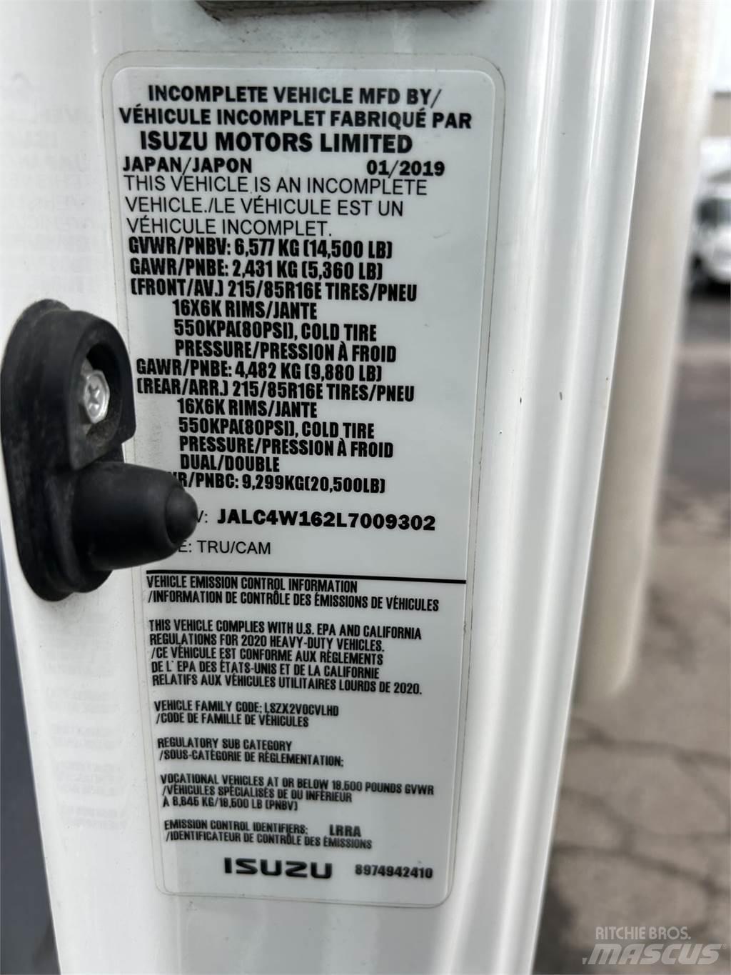 Isuzu NPR Φορτηγά Κόφα