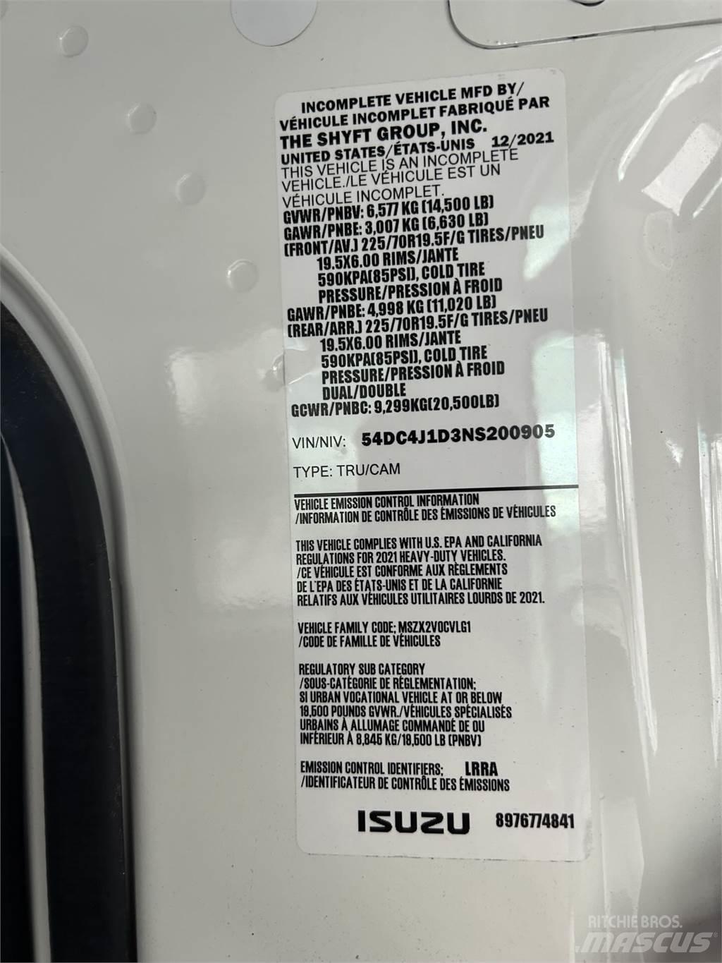 Isuzu NPR HD DC Άλλα Φορτηγά
