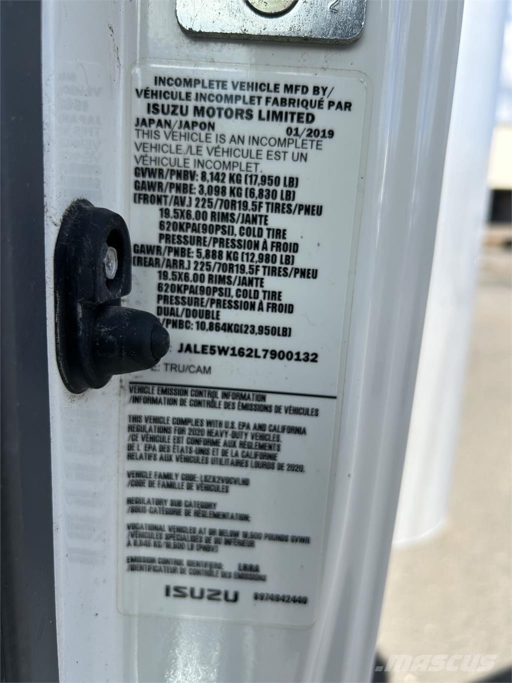 Isuzu NQR Φορτηγά Κόφα