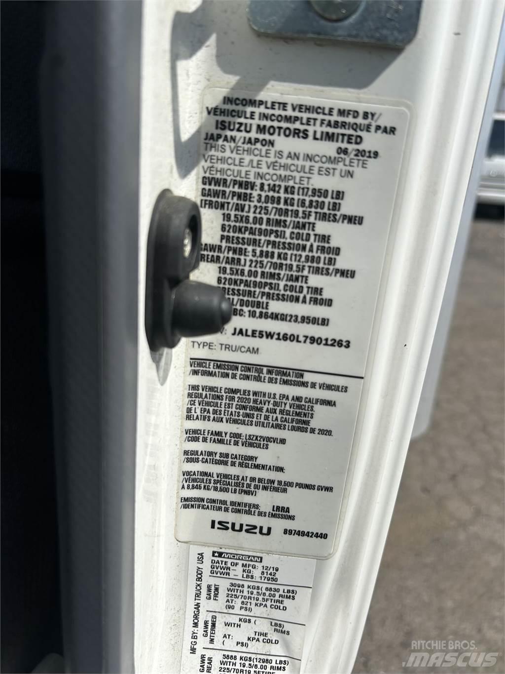 Isuzu NQR Φορτηγά Κόφα