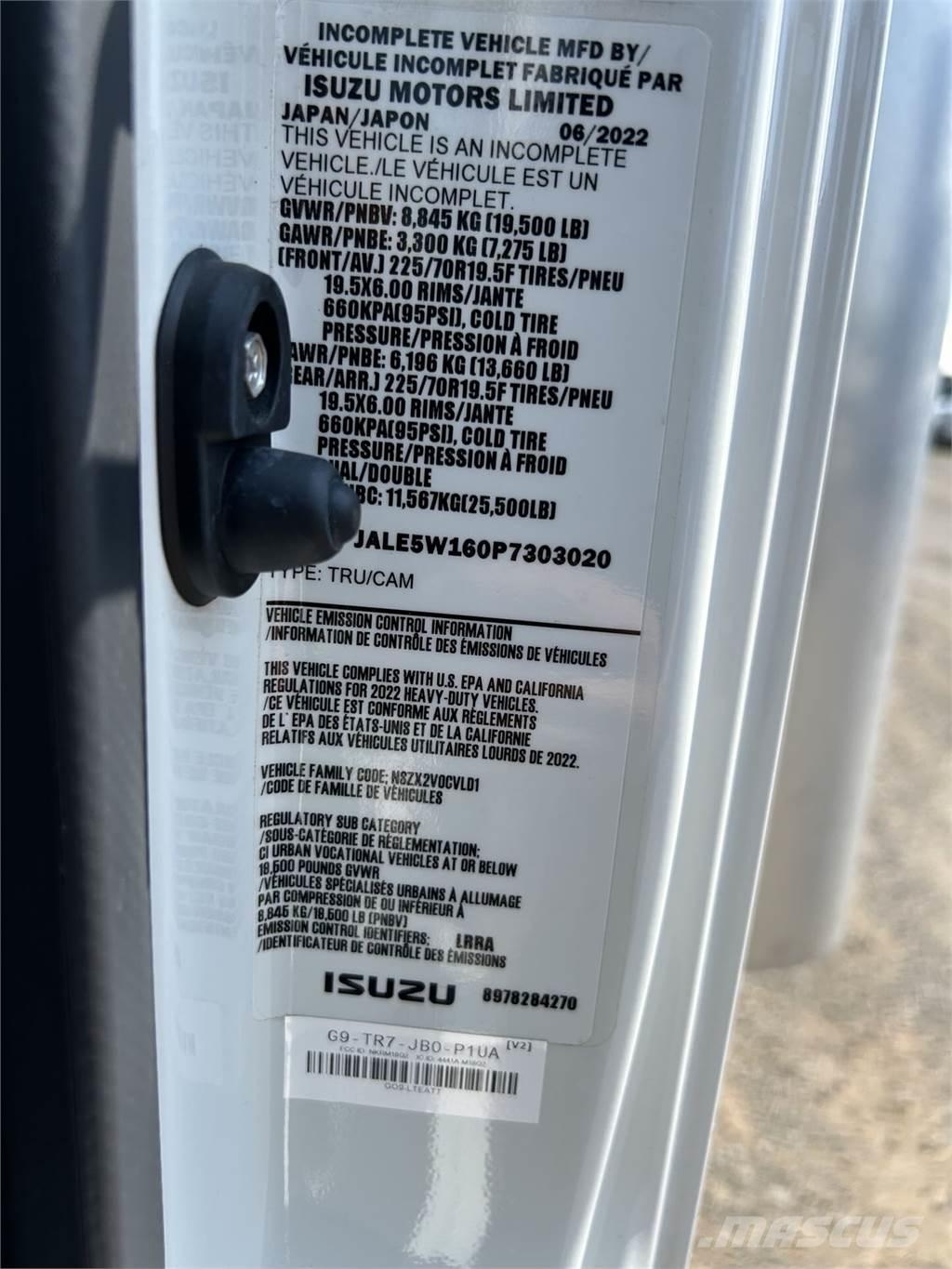 Isuzu NRR Φορτηγά Κόφα