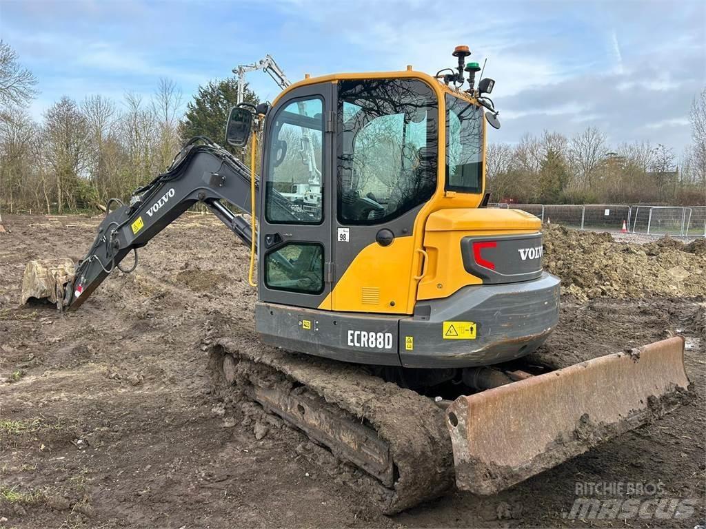 Volvo ECR88D Εκσκαφείς με ερπύστριες