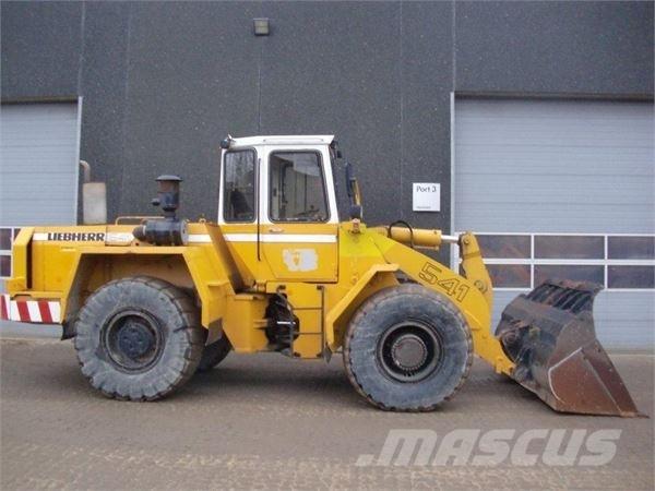 Liebherr 541 Φορτωτές με λάστιχα (Τροχοφόροι)
