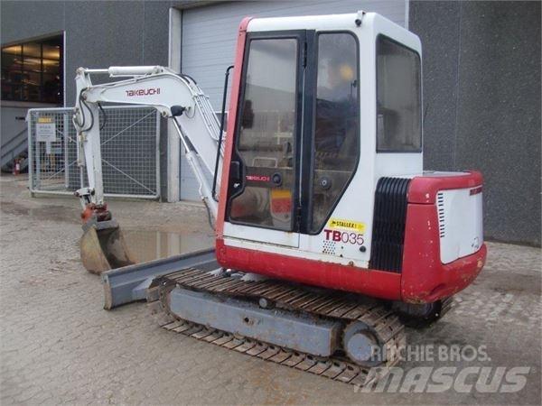 Takeuchi TB035 Εκσκαφάκι (διαβολάκι) < 7t
