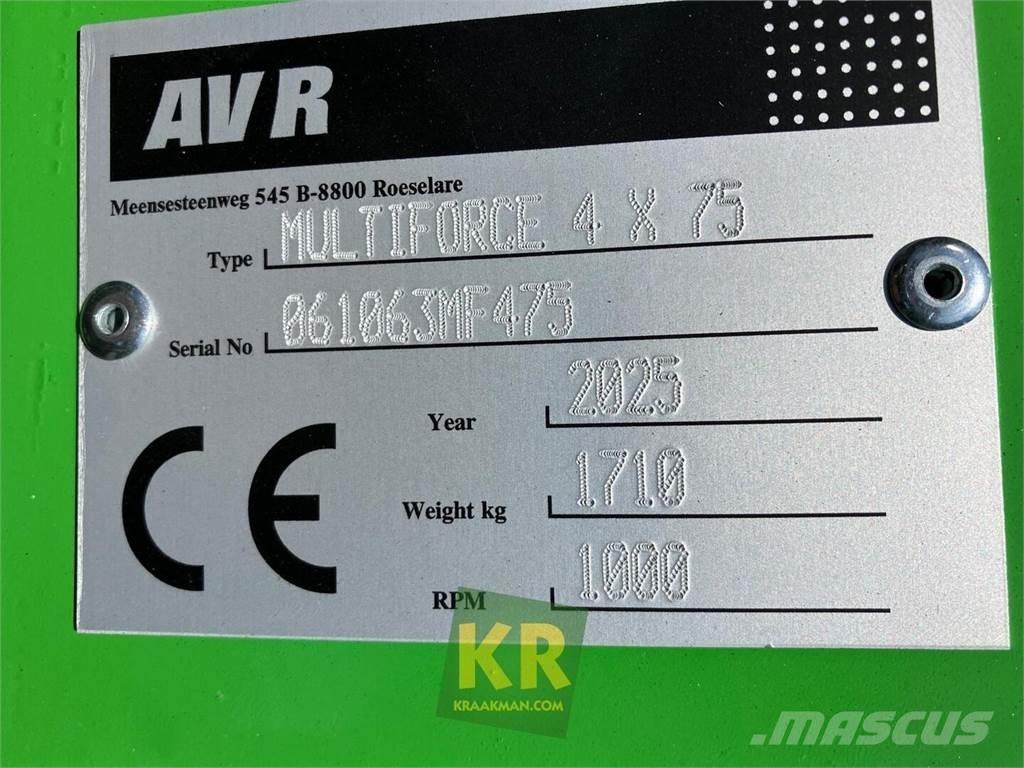 AVR MultiForce Καλλιεργητικές μηχανές κατά γραμμές