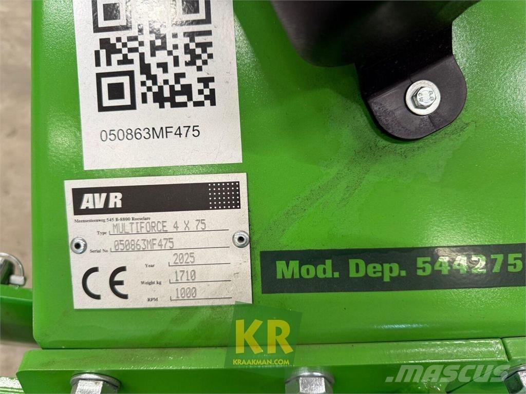 AVR MultiForce Καλλιεργητικές μηχανές κατά γραμμές