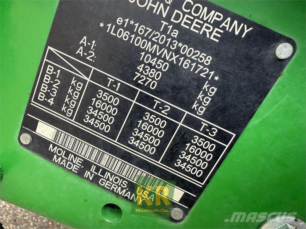John Deere 6100M Τρακτέρ