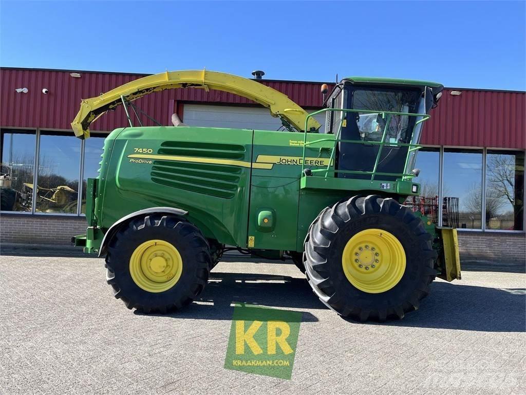 John Deere 7450 Ενσιρωκοπτικές μηχανές