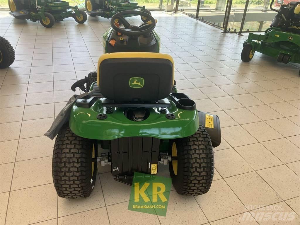 John Deere X107 Χορτοκοπτικά με καθιστό χειριστή
