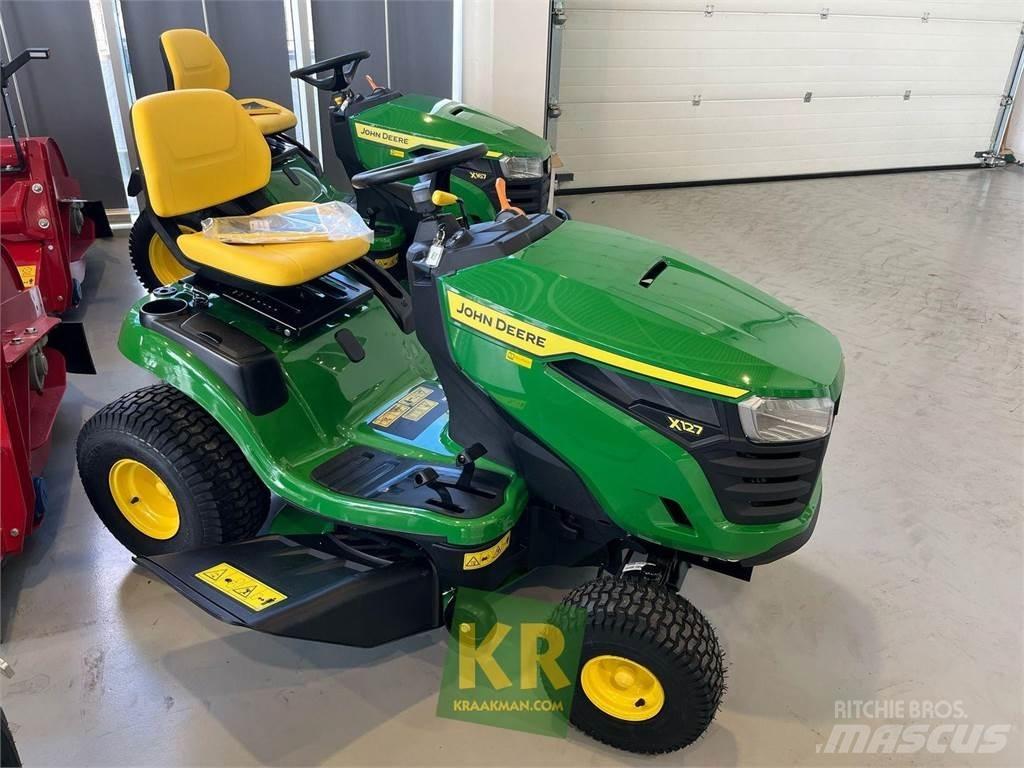 John Deere X127 Χορτοκοπτικά με καθιστό χειριστή
