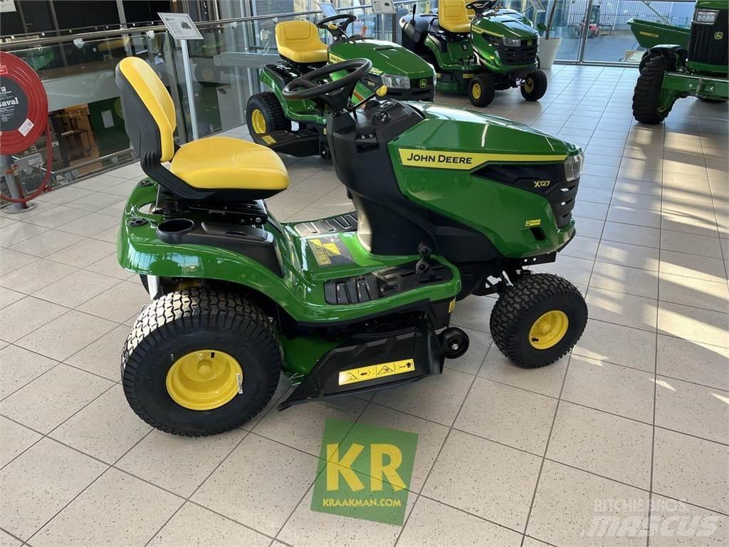 John Deere X127 Χορτοκοπτικά με καθιστό χειριστή