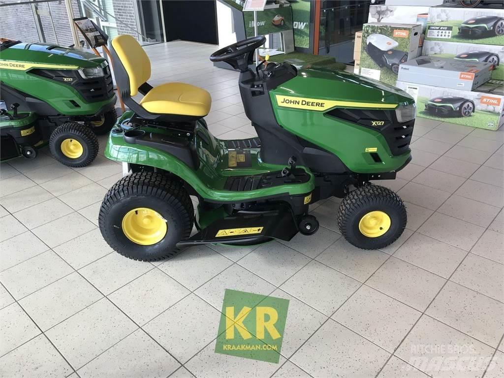 John Deere X127 Χορτοκοπτικά με καθιστό χειριστή