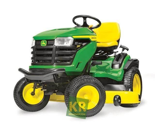 John Deere X167 Χορτοκοπτικά με καθιστό χειριστή