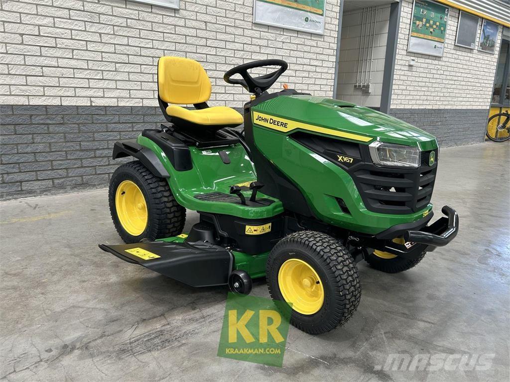 John Deere X167 Χορτοκοπτικά με καθιστό χειριστή