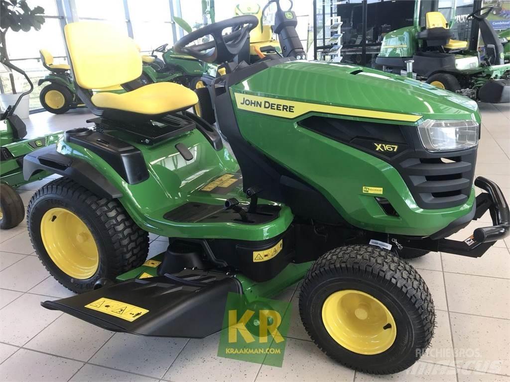John Deere X167 Χορτοκοπτικά με καθιστό χειριστή