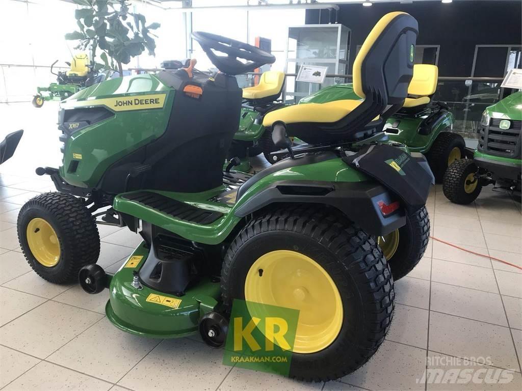 John Deere X167 Χορτοκοπτικά με καθιστό χειριστή