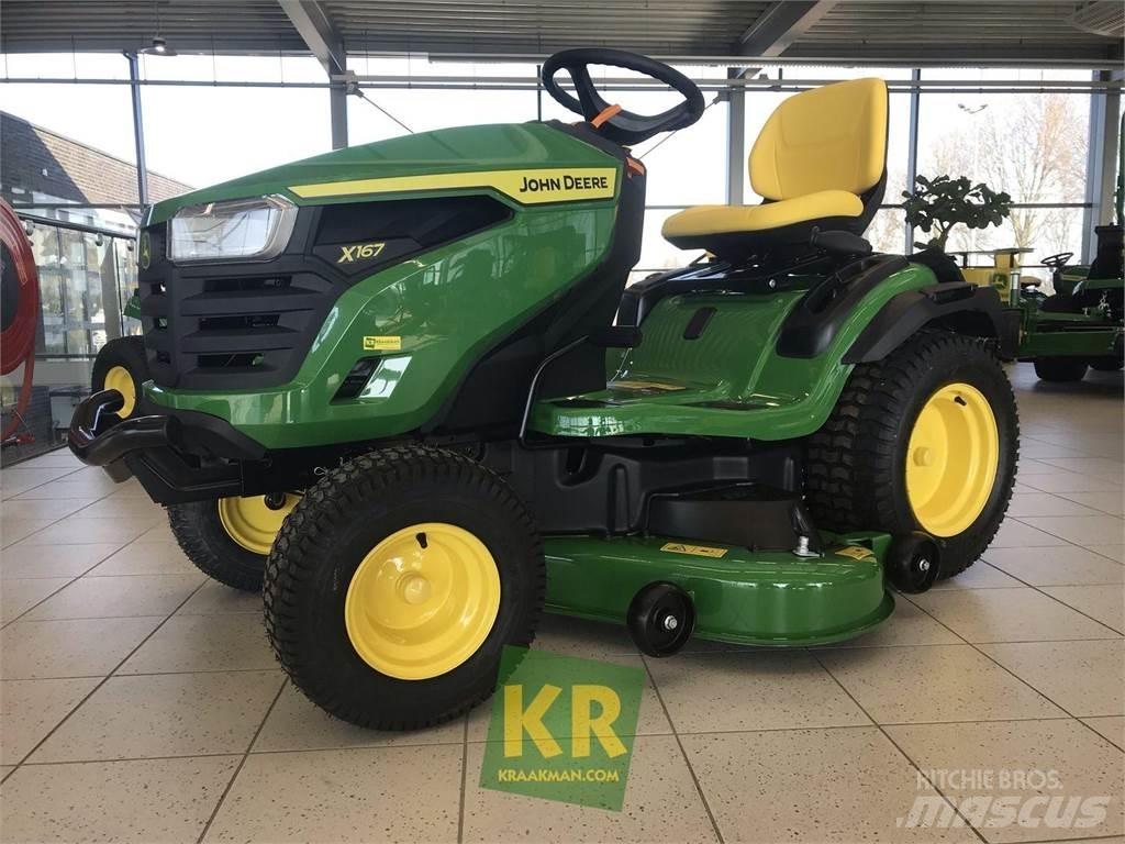 John Deere X167 Χορτοκοπτικά με καθιστό χειριστή