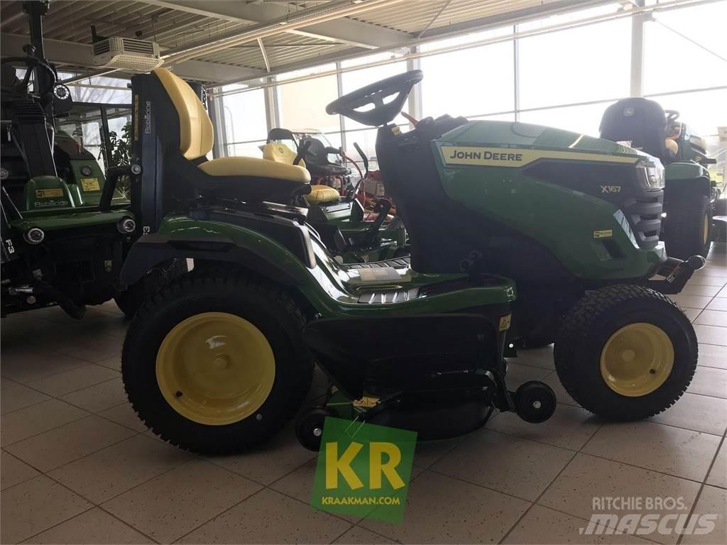John Deere X167 Χορτοκοπτικά με καθιστό χειριστή
