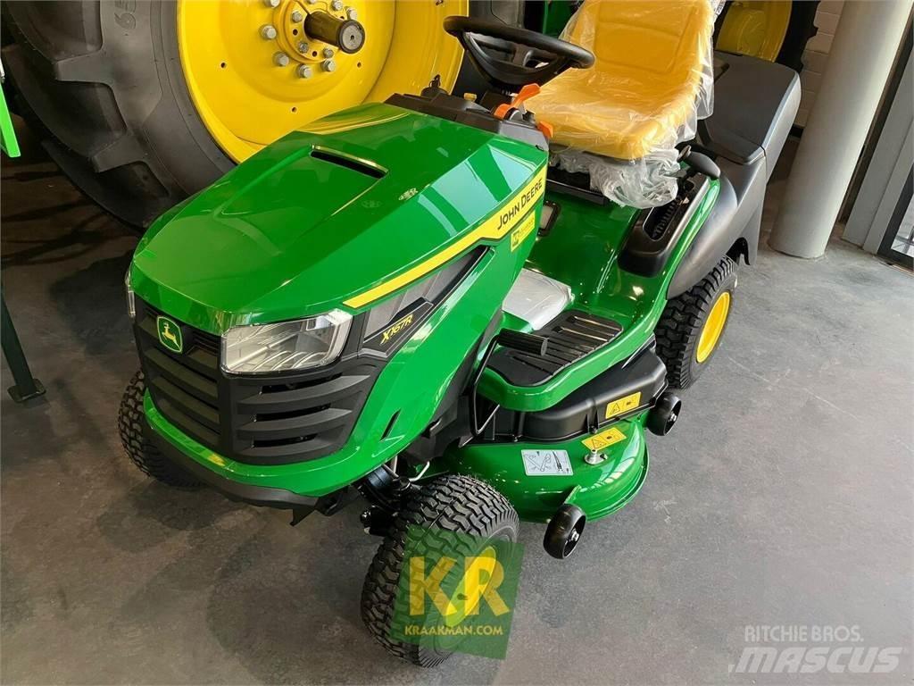 John Deere X167R Χορτοκοπτικά με καθιστό χειριστή