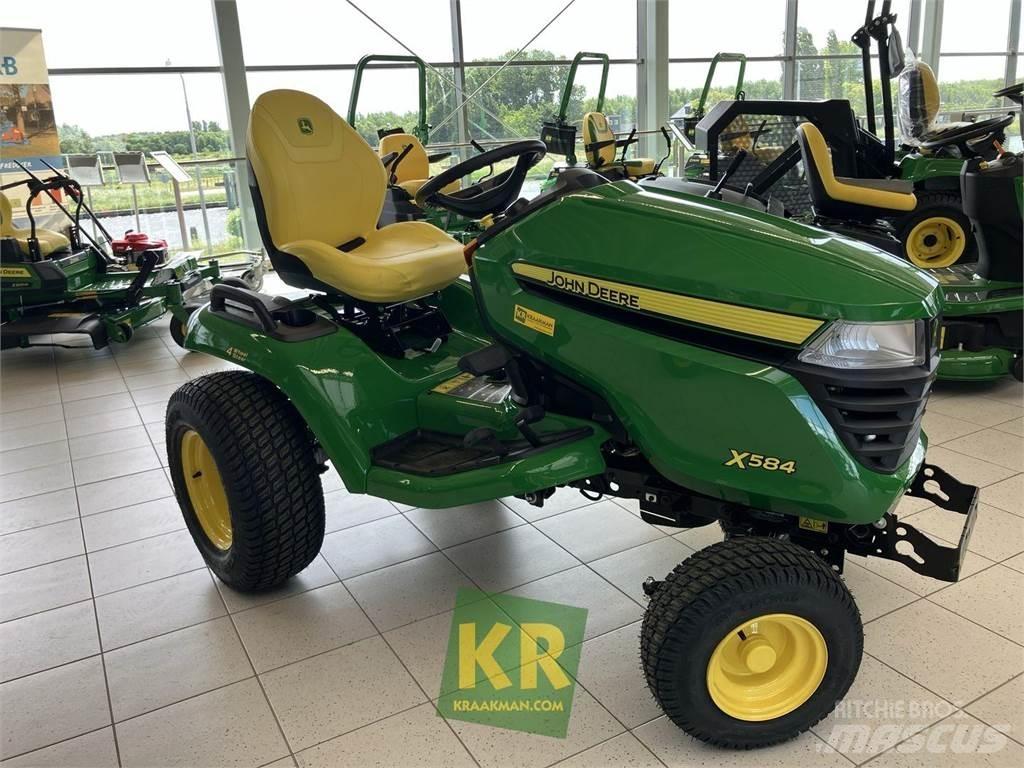 John Deere X584 Χορτοκοπτικά με καθιστό χειριστή