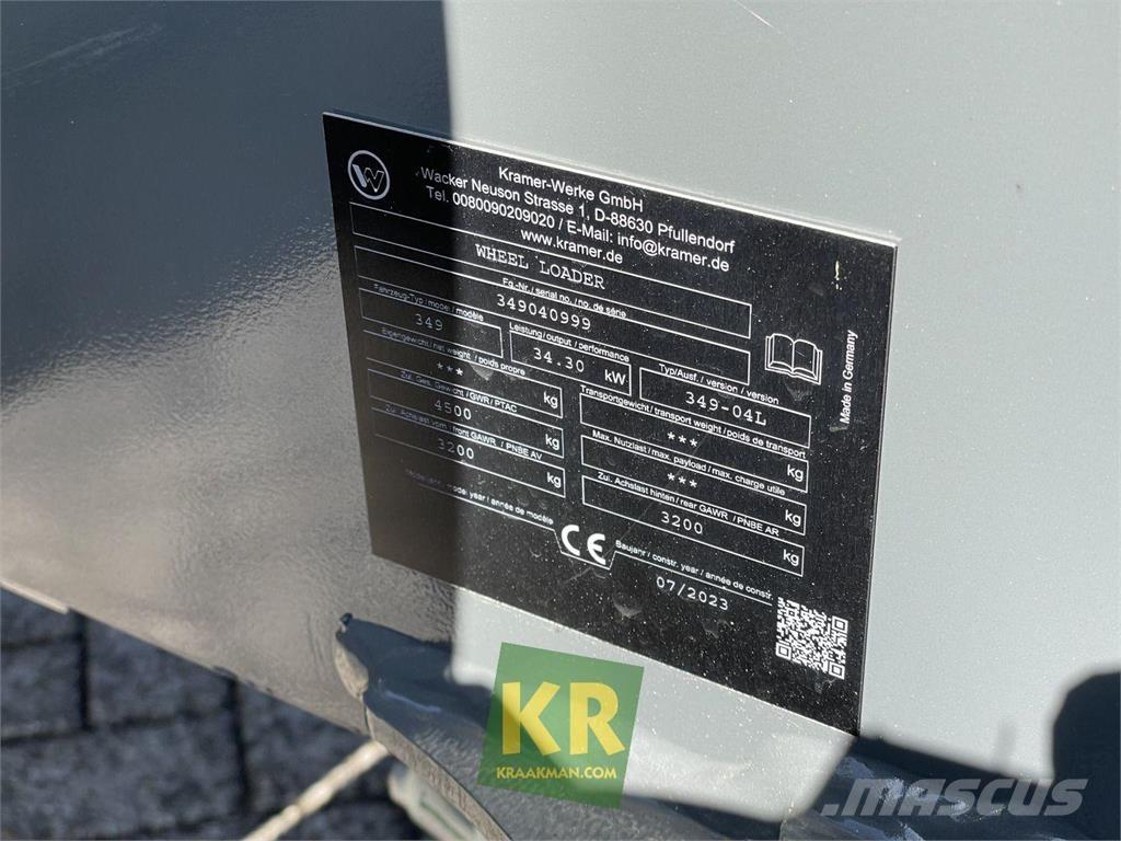 Kramer Overig Φορτωτές με λάστιχα (Τροχοφόροι)