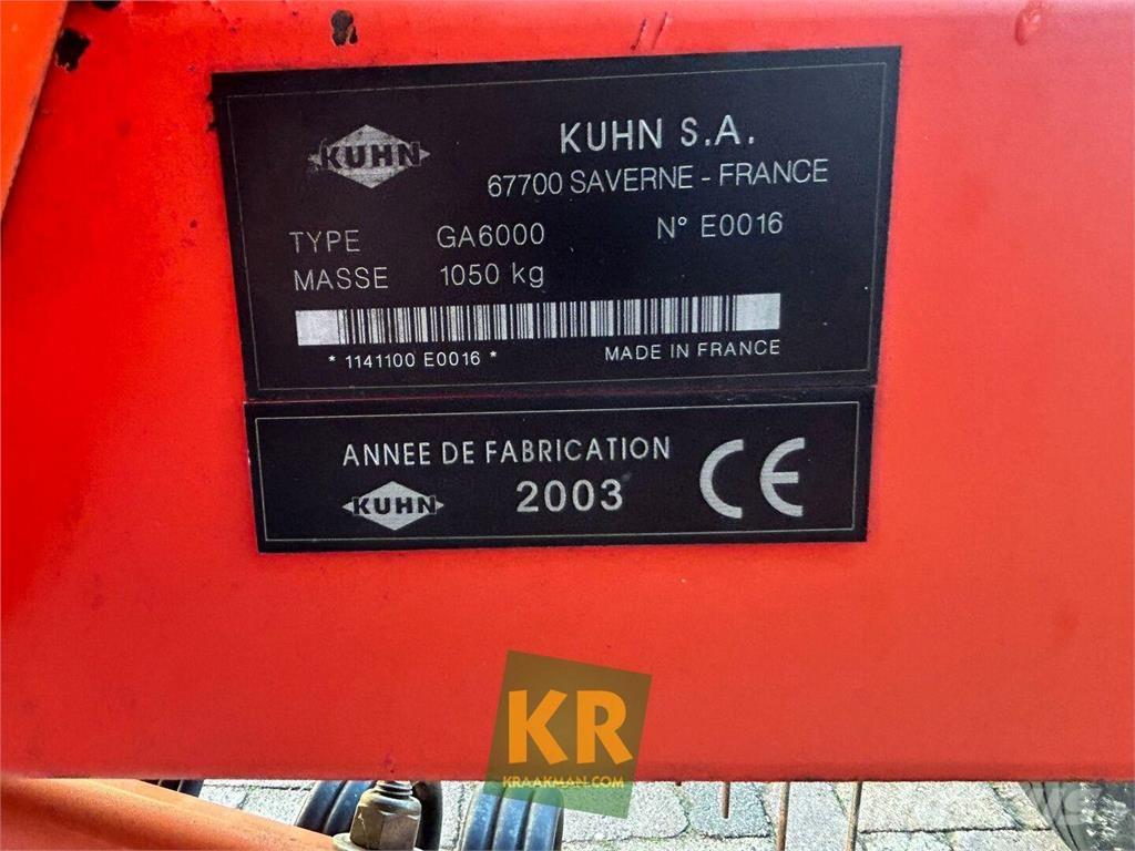 Kuhn GA 6000 Τσουγκράνες και χορτοξηραντικές μηχανές