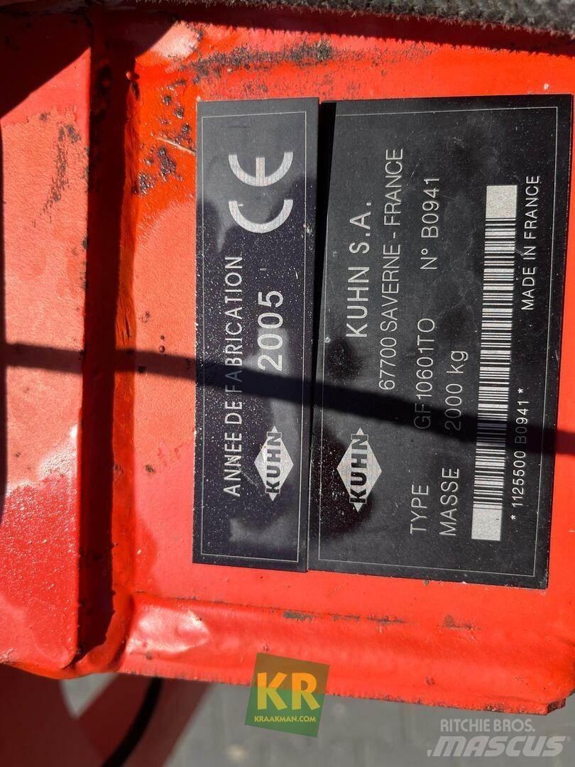 Kuhn GF 10601 Τσουγκράνες και χορτοξηραντικές μηχανές