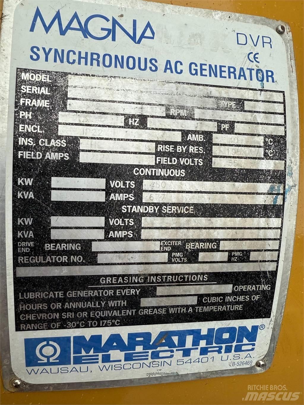 CAT 455kW Γεννήτριες ντίζελ