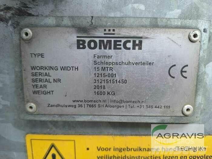 Bomech FARMER 15 Άλλες μηχανές λιπασμάτων και εξαρτήματα