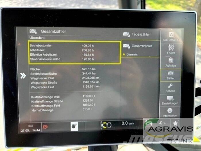 CLAAS LEXION 6700 Θεριζοαλωνιστικές μηχανές
