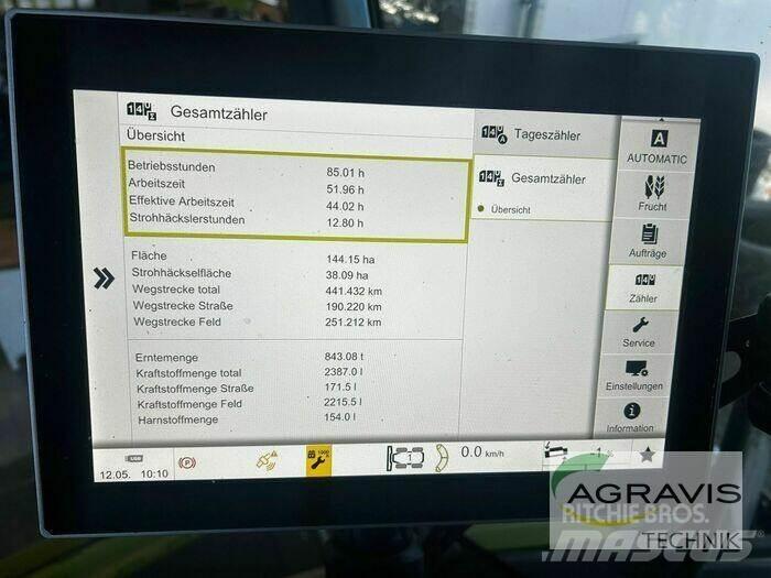 CLAAS TRION 650 Θεριζοαλωνιστικές μηχανές