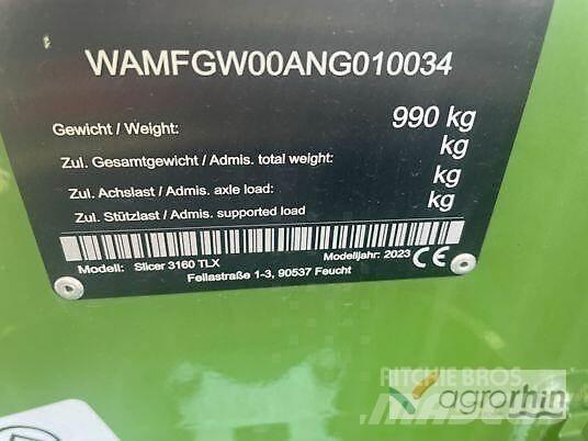 Fendt 3160TLX Χορτοκοπτικά