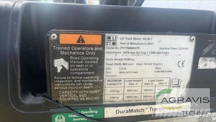 Hyster H 2.50 FT Περονοφόρα ανυψωτικά κλαρκ - άλλα