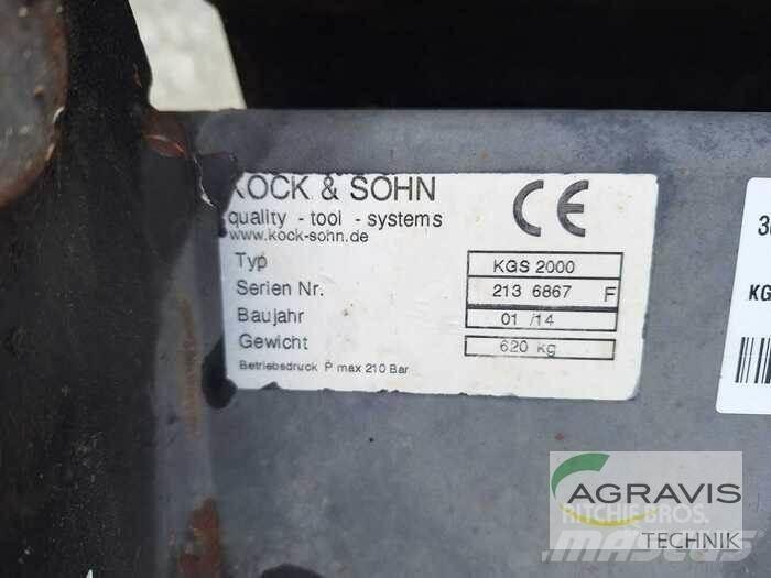 Kock KGS 2000 XL Άλλα εξαρτήματα για τρακτέρ