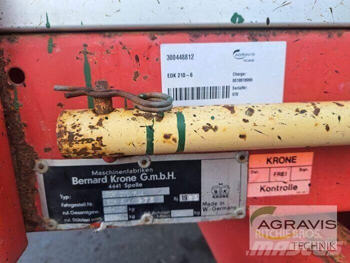 Krone EDK 210-6 Ανατρεπόμενες ρυμούλκες