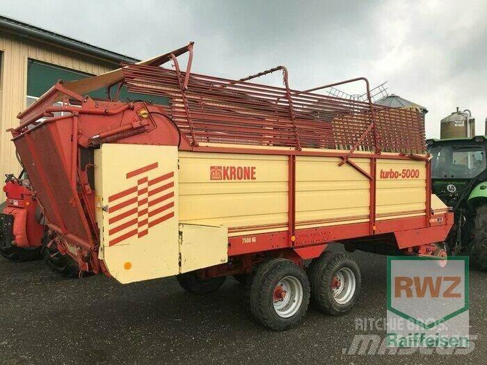 Krone Turbo 5000 Ρυμούλκα με διάταξη αυτοφόρτωσης