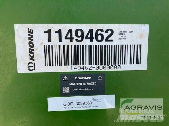 Krone TX 560 D Ρυμούλκα με διάταξη αυτοφόρτωσης
