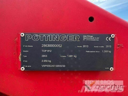 Pöttinger TOP 812 Τσουγκράνες και χορτοξηραντικές μηχανές