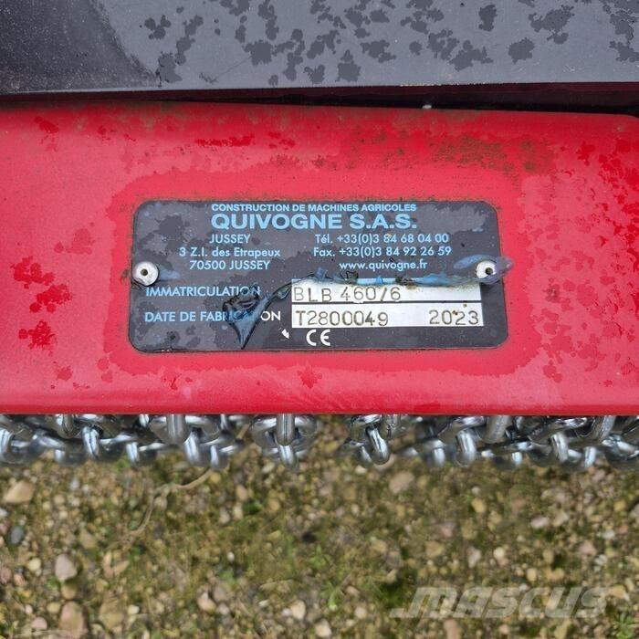 Quivogne BLB 460/6 Χορτοκοπτικά και κορυφολόγοι βοσκοτόπων