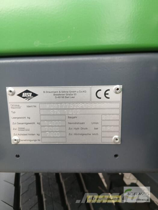 Strautmann SZK 1402 Ανατρεπόμενες ρυμούλκες