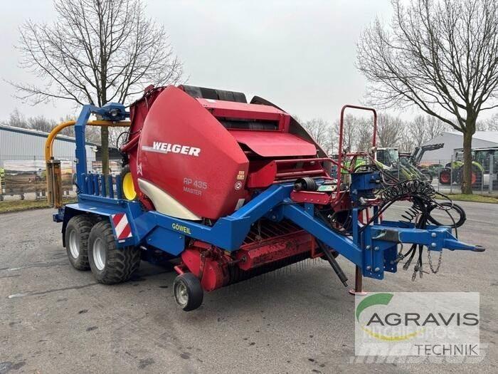 Welger RP 435 Πρέσες κυλινδρικών δεμάτων