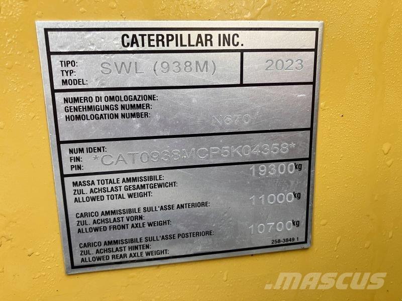 CAT 938M Φορτωτές με λάστιχα (Τροχοφόροι)