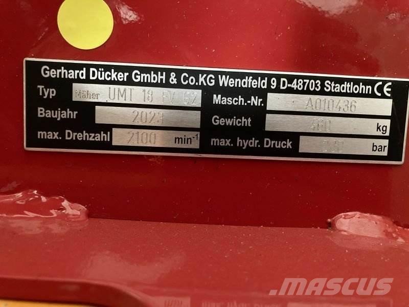 Dücker UMT 18 Χορτοκοπτικά ώθησης