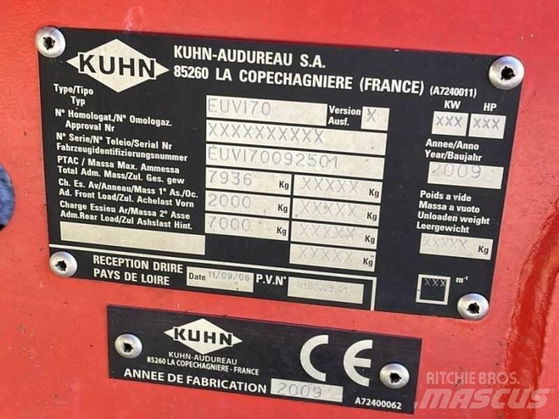 Kuhn Euromix1 Τροφοδότες μειγμάτων